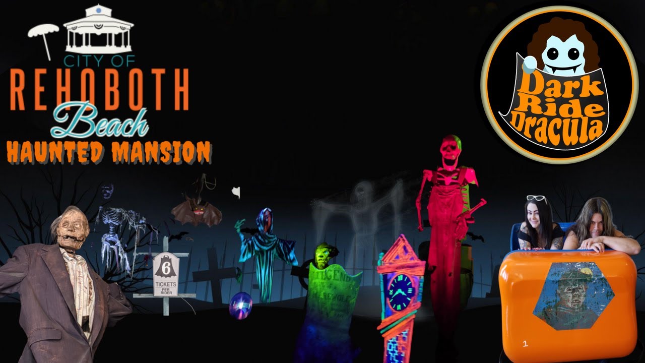 The HAUNTED MANSION Dark Ride - Rehoboth Beach,DE 2021