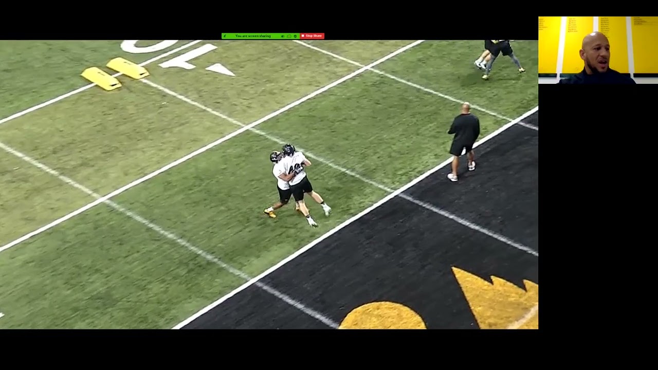 Michigan State Special Teams Coordinator Levar Woods - LSSS Drill
