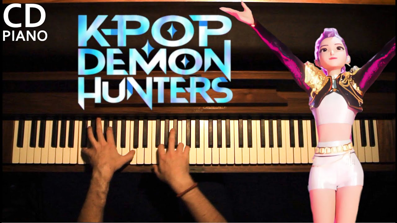 Golden - Huntr/x - KPop Demon Hunters - Advanced Piano Cover