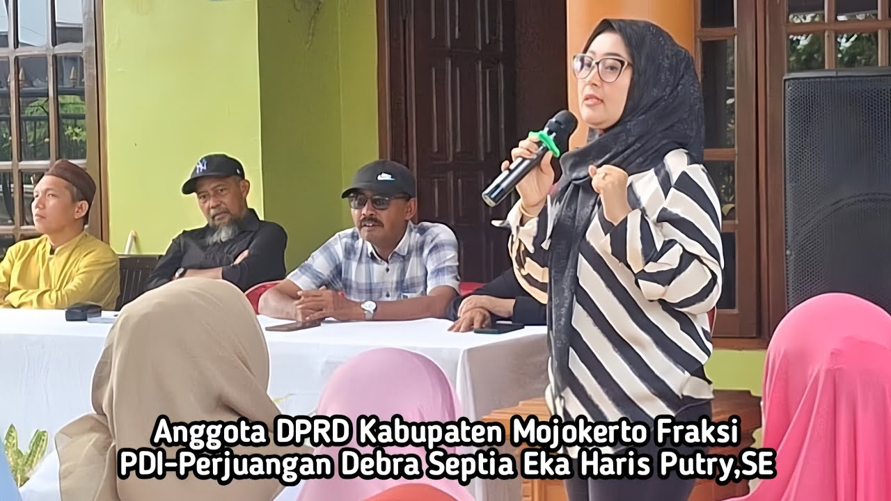 Anggota DPRD Kabupaten Mojokerto Fraksi PDI-Perjuangan Debra Septia Eka Haris Putry  SE, Gelar RESES