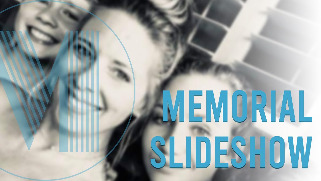 Memorial Slideshow | Carrie | Milestone Slideshows