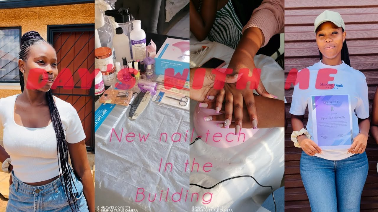 DaysWithMe vlog /nail tech training / Zane's beauty studio /2026