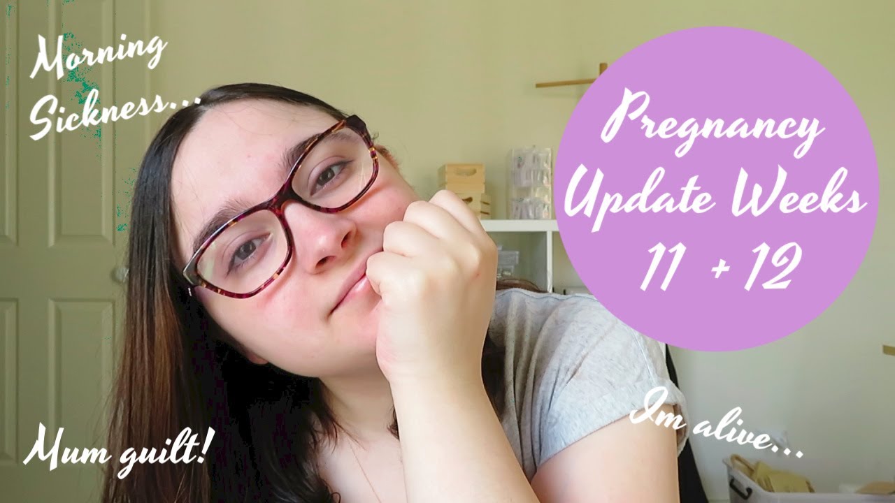 Pregnancy Update || Weeks 11 and 12 || Morning Sickness and Nausea