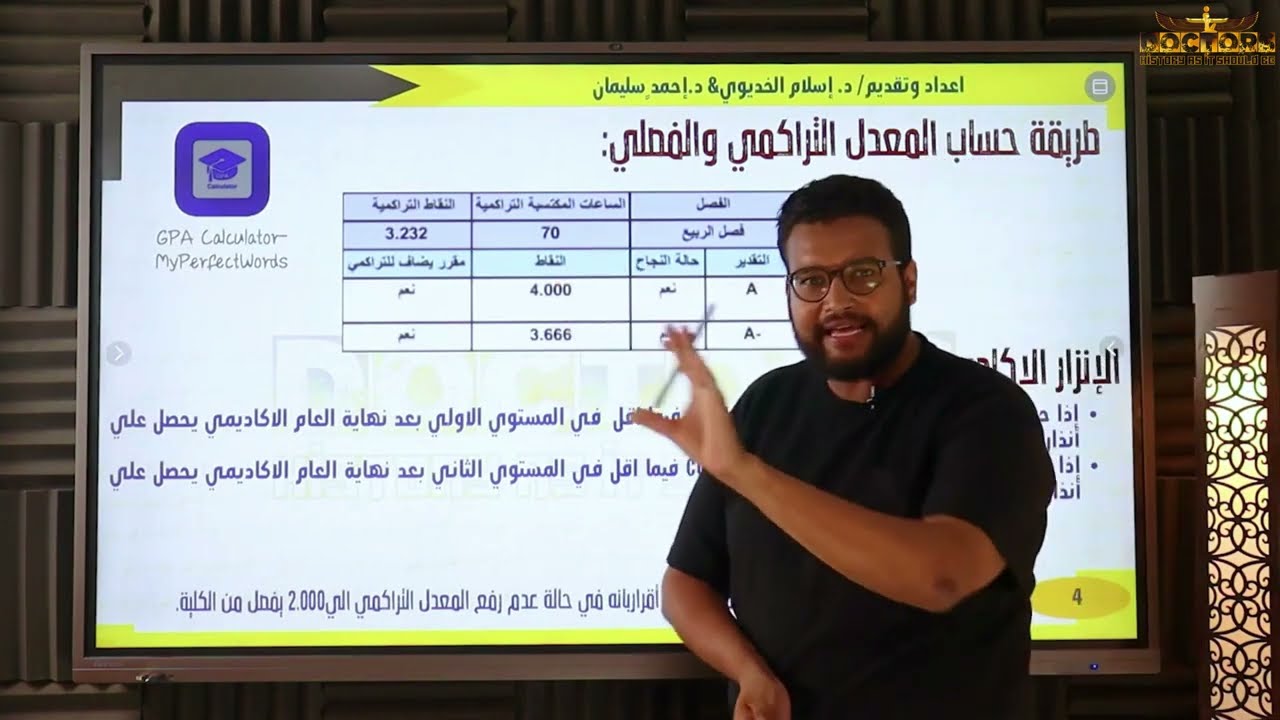 التشعيب + مواد المستوي الـ 2 و الـ 3 | قسم التاريخ - آداب إسكندرية | د.إسلام الخديوي