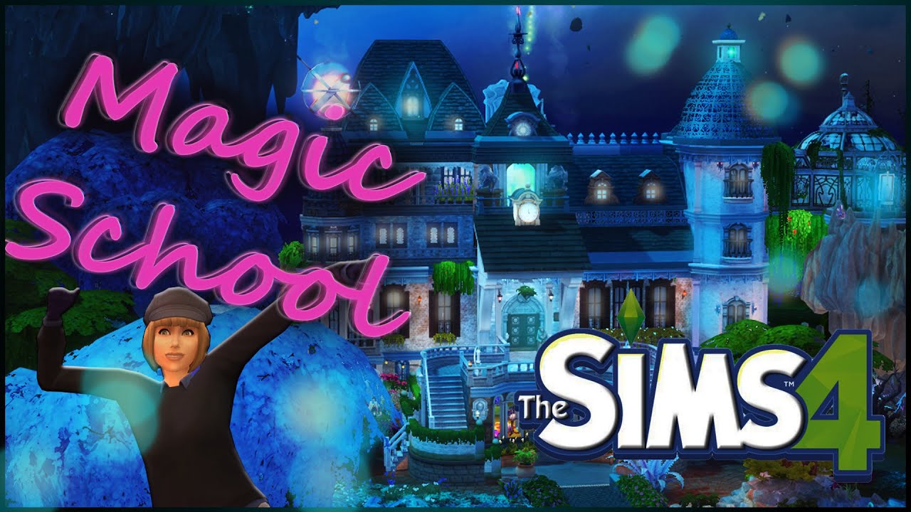 ⭐ History of the School of Magic. Sims 4. NoCC ⭐