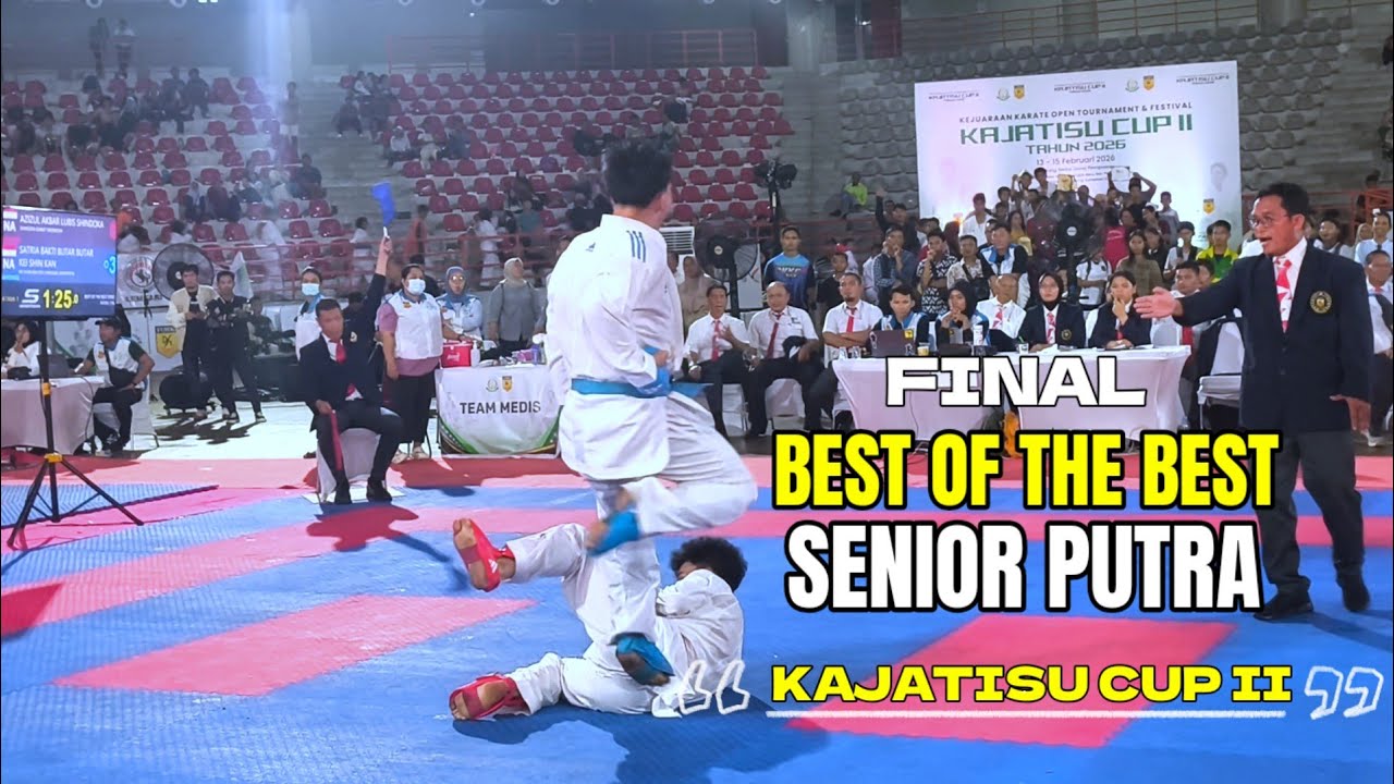 Kumite Senior Putra||Final Best of The Best||Kajatisu Cup II