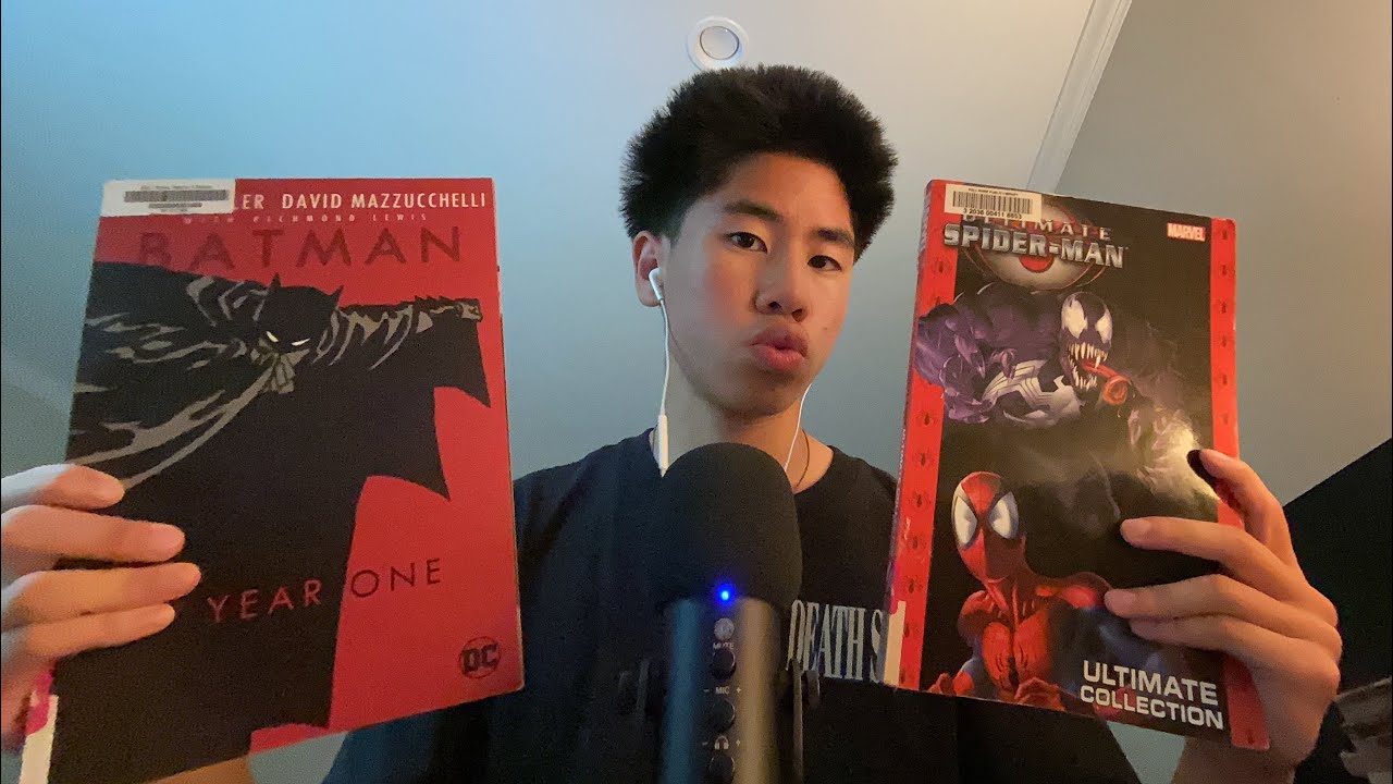 ASMR comic book haul 