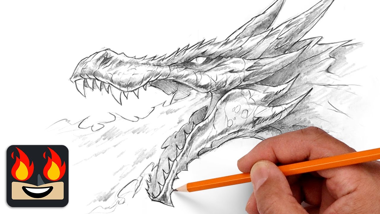 How To Draw a Dragon | Sketch Tutorial