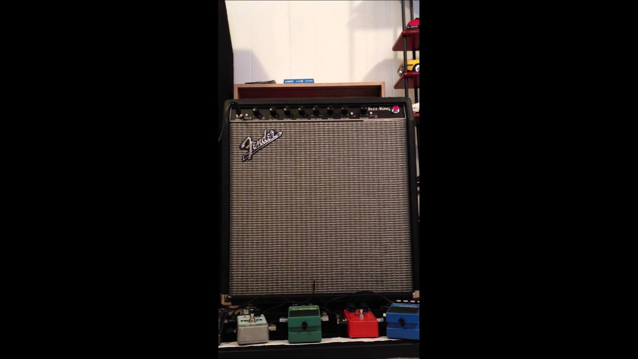 Fender Jazz King Amplifier Demo #1 with Epiphone Sheraton II