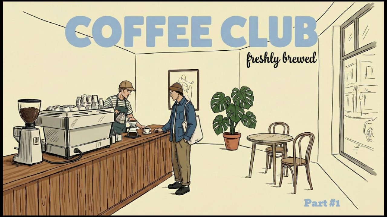 COFFEE CLUB Vol. 1 ☕ Upbeat Jazzhop & Indie Pop Mix [Morning Energy] | 신나는 카페 음악