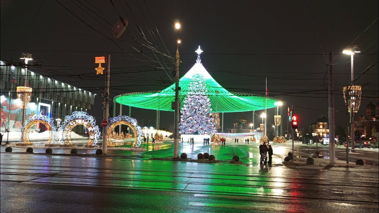 Главная новогодняя ëлка Тулы