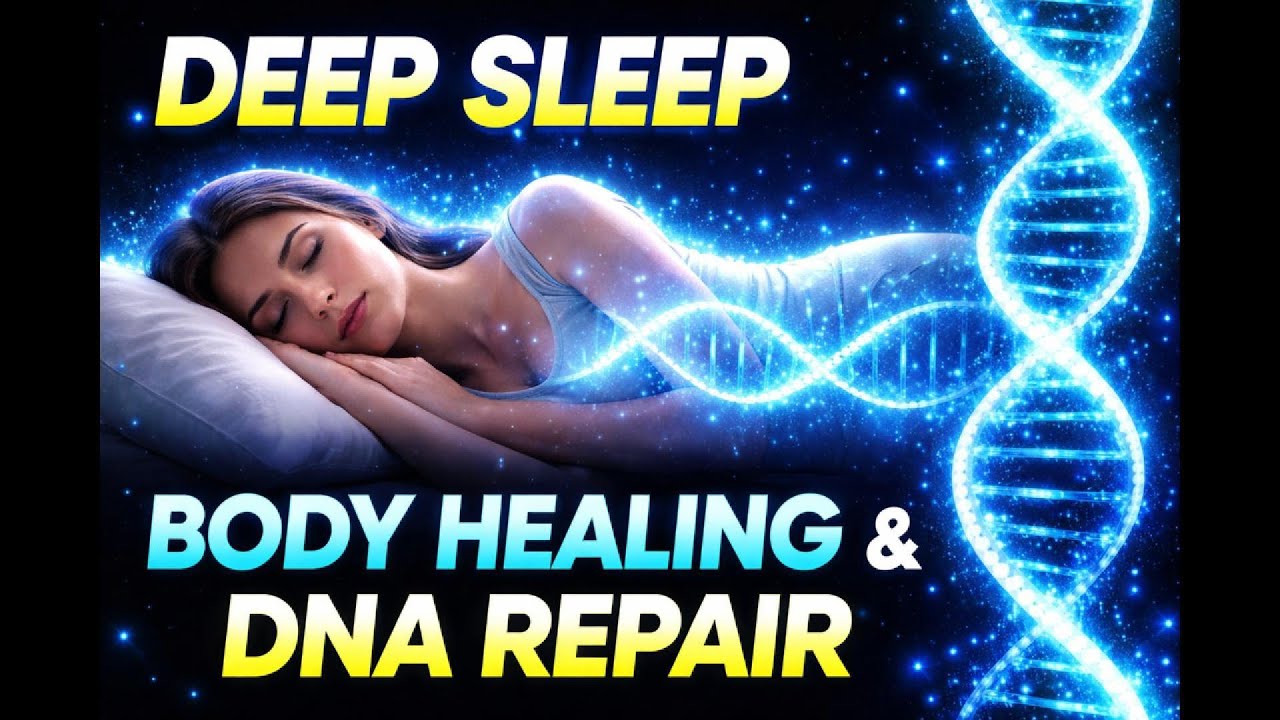 Dna Repair & Body Healing Deep Sleep Black Screen