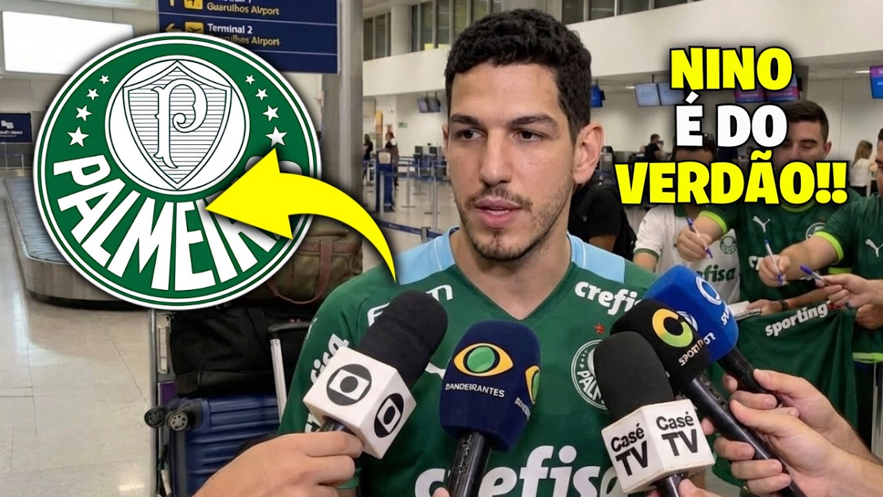 DECLARAÇÃO FORTE! NINO CITA O PALMEIRAS EM ENTREVISTA E REPERCUSSÃO É IMEDIATA!