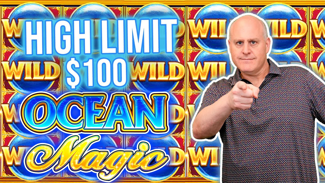 TOO MANY JACKPOTS TO COUNT! ★ High Limit $100 Ocean Magic Grand