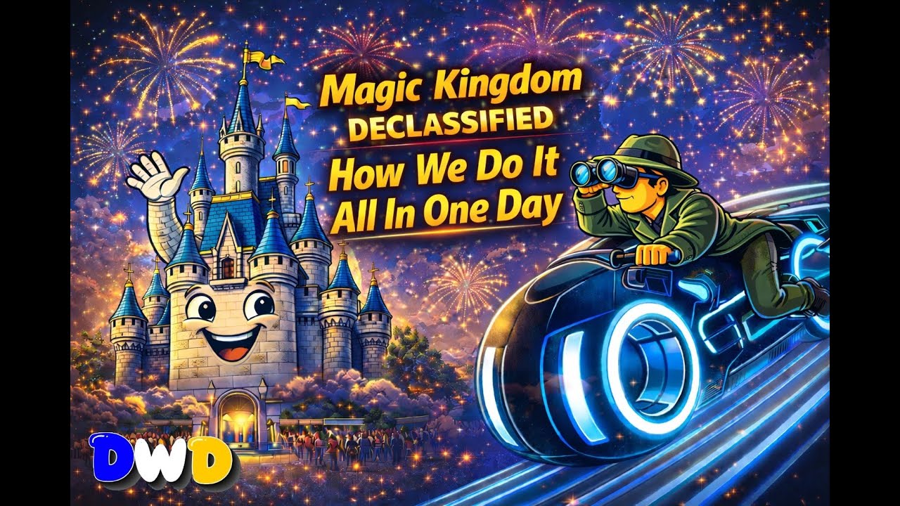 Magic Kingdom Declassified - How We Do it All in One Day