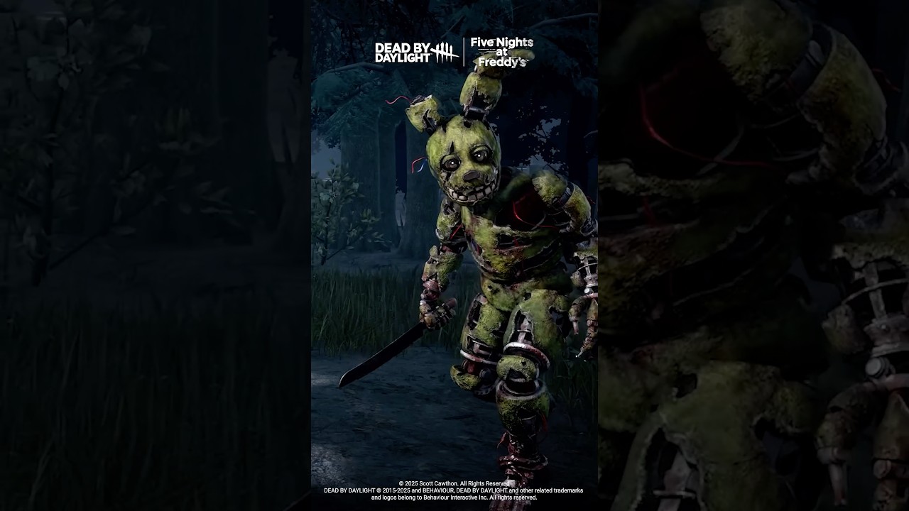 Springtrap oficjalnie w Dead By Daylight! PTB jest już dostępne! 🙀 #dbd #fnaf #dbdfnaf #fnafdbd