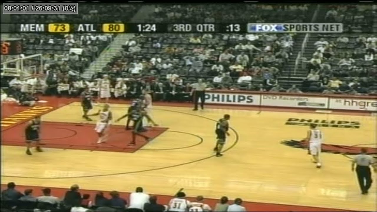 Memphis Grizzlies @ Atlanta Hawks, 2003-04. Part 3/5