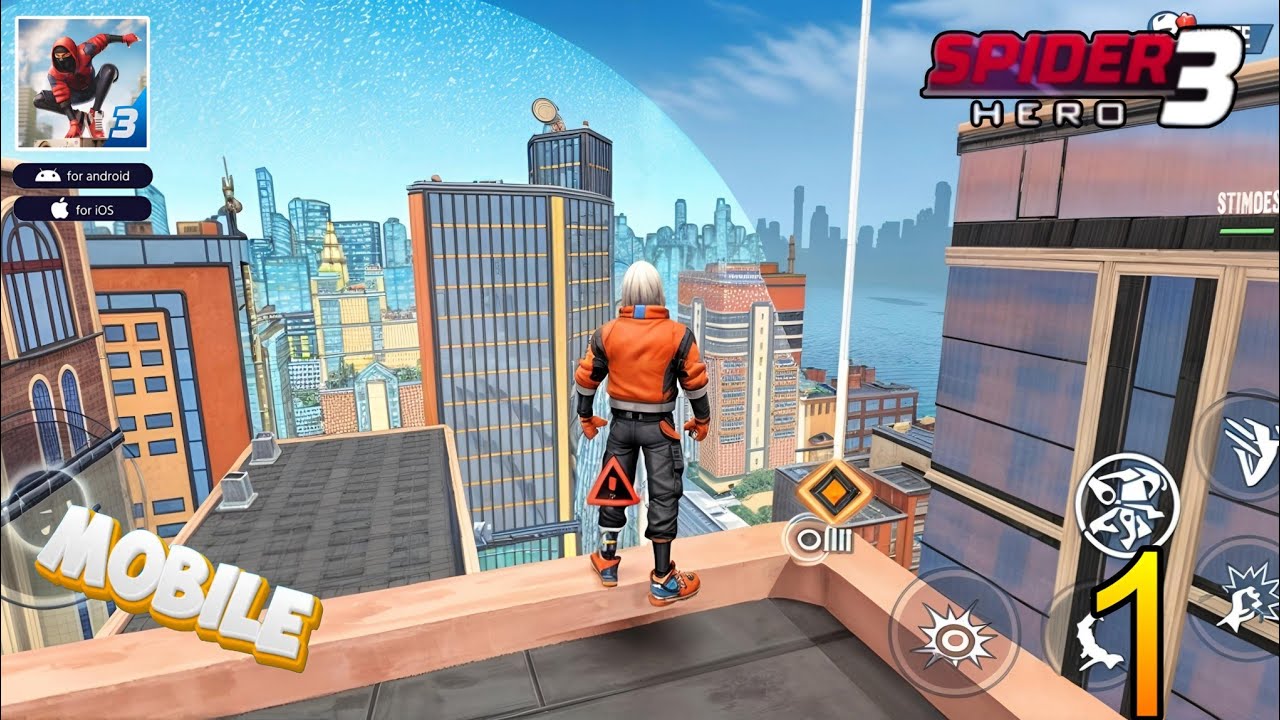 Spider  Fighter 3 Gameplay Walkthrough Part 1 (iOS, Android)
