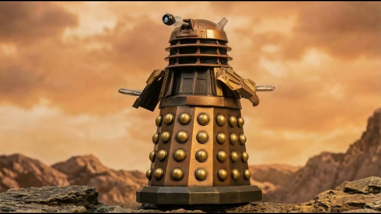 A New Dalek Is Revealed Using Ai, Doctor Who, Spider Dalek, Diamond Logo, Exterminate. GARBAGE 2026