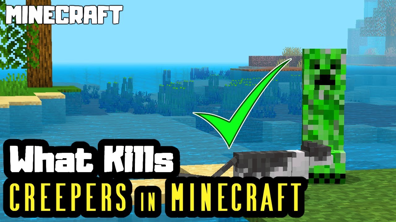 What Kills Creepers in Minecraft?