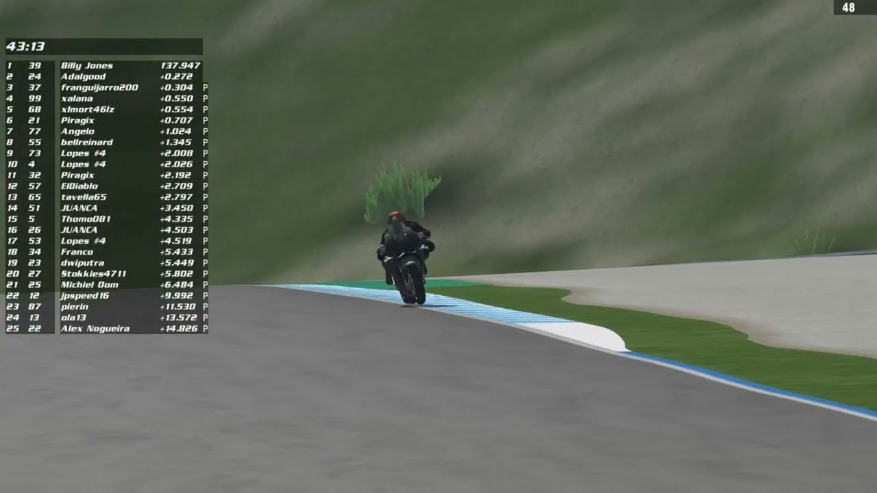 New Superbike OEM 1:37.486 JEREZ Default setup