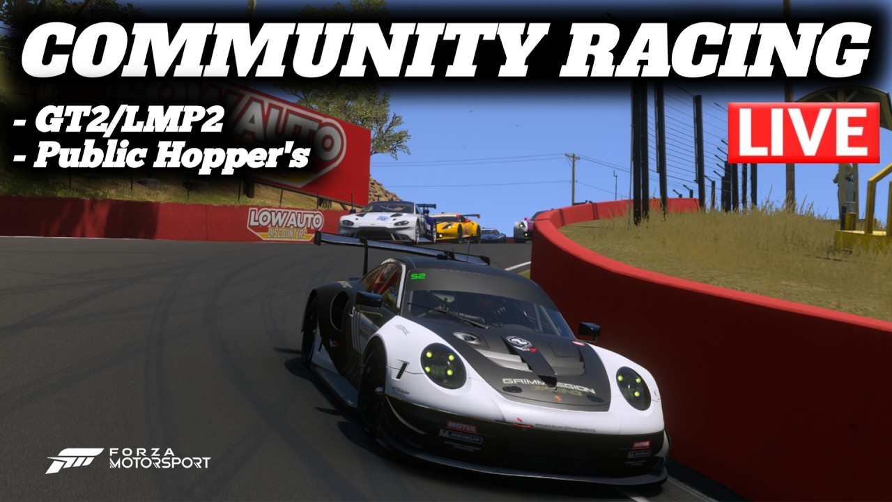 Forza Motorsport - GT2/LMP2 Community Racing In Public Hoppers
