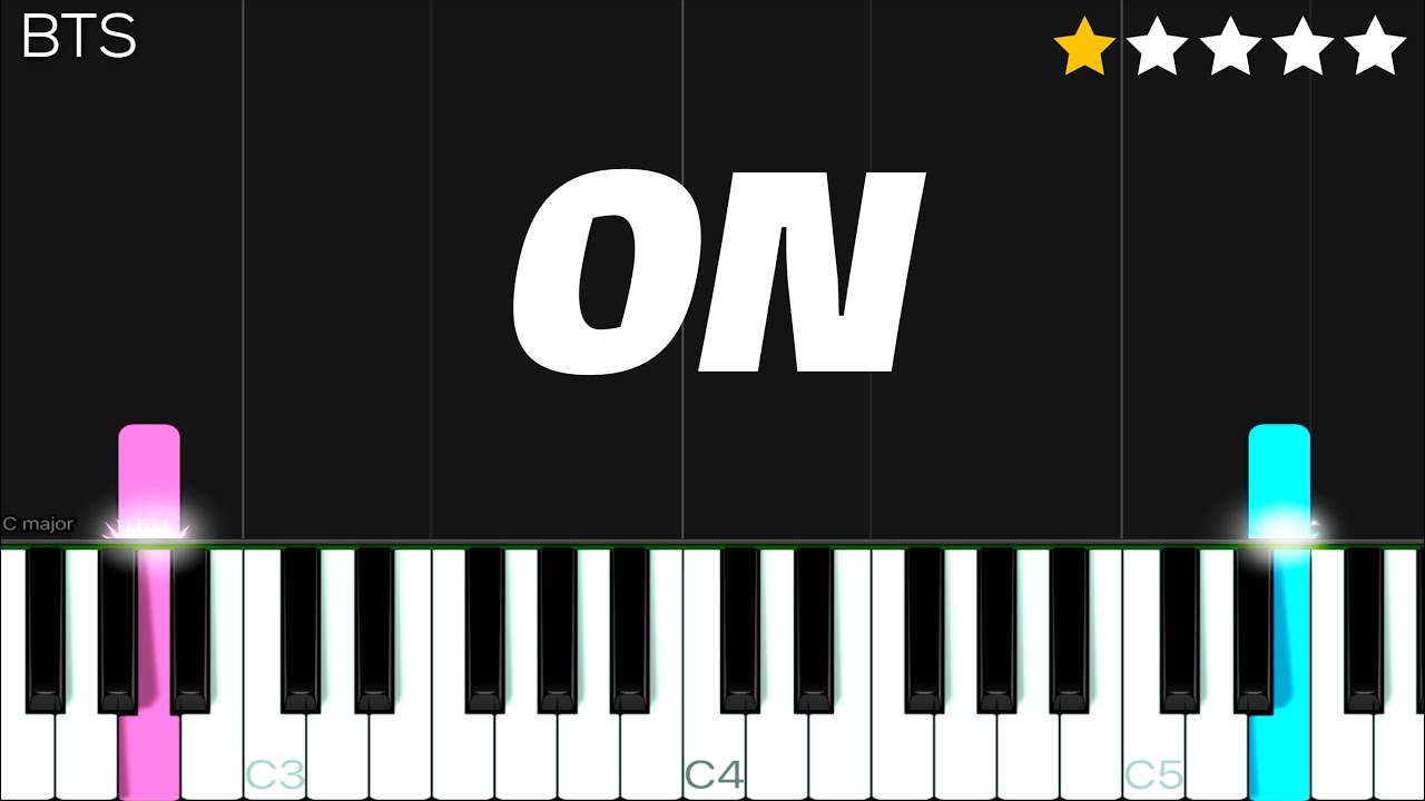 BTS (방탄소년단) - 'ON' | EASY Piano Tutorial
