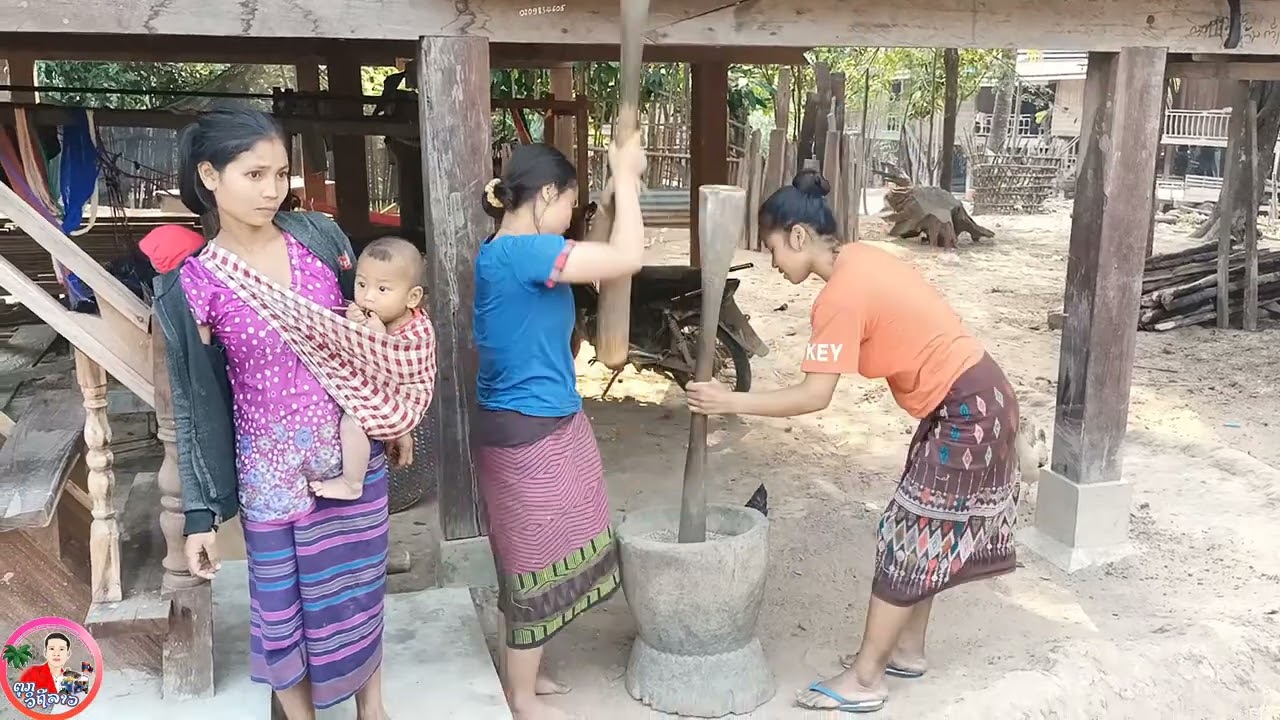 เยือนหมู่บ้านในชนบทเจอเมียน้อยเมียหลวงใช้ชีวิตอยู่ด้วยกันกับผัว 1 คน