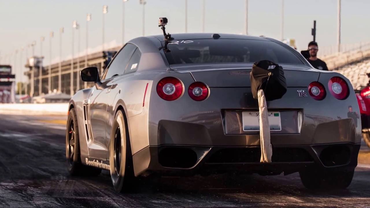 7.81 @ 182MPH - Alpha 16 Record - Boostin Performance Built and Tuned GT-R