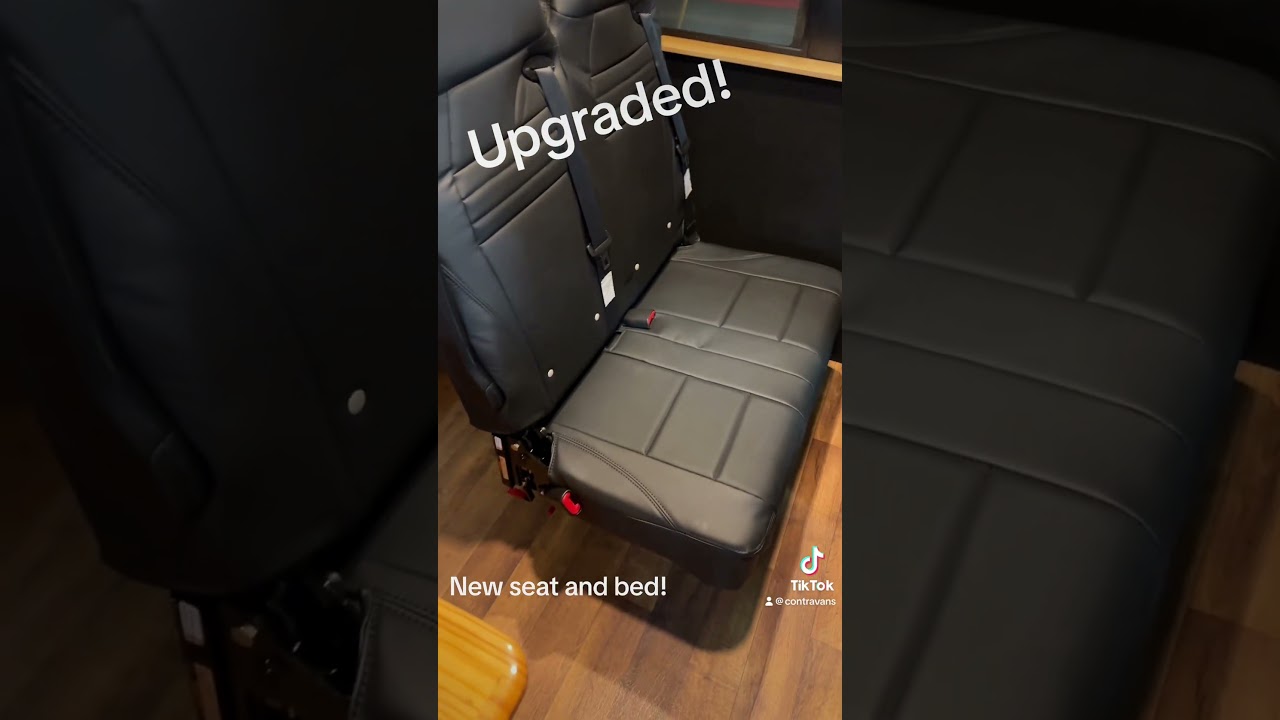 Camper Van Upgrades: heaters, seats, bed, cabinets, and more! Just tell us what you need #vanupgrade
