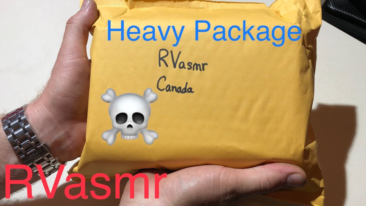 ASMR - Unboxing Package with Random Items (no talking)