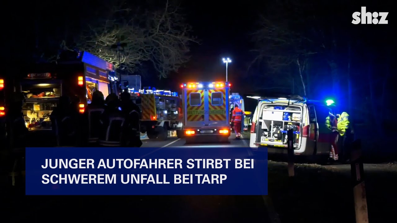 Junger Autofahrer stirbt bei schwerem Unfall bei Tarp