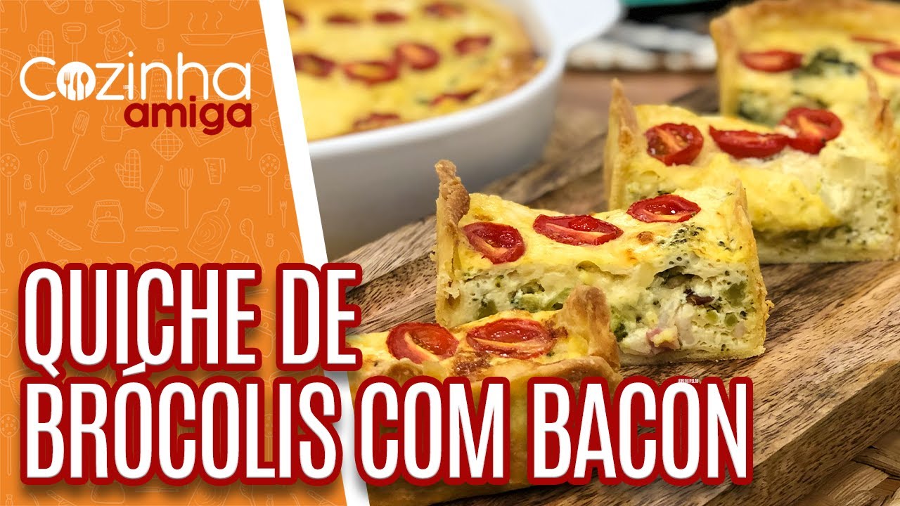 Quiche de Brócolis e Bombom de Uva - Danilo Galhardo | Cozinha Amiga (03/11/21)