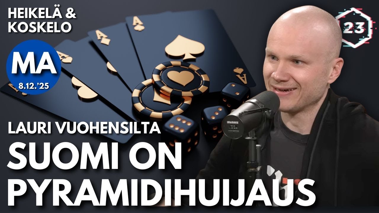 Suomi = Pyramidikusetus - Hydraulic Press Lauri Vuohensilta | Heikel&auml; & Koskelo 23 minuuttia | 1267