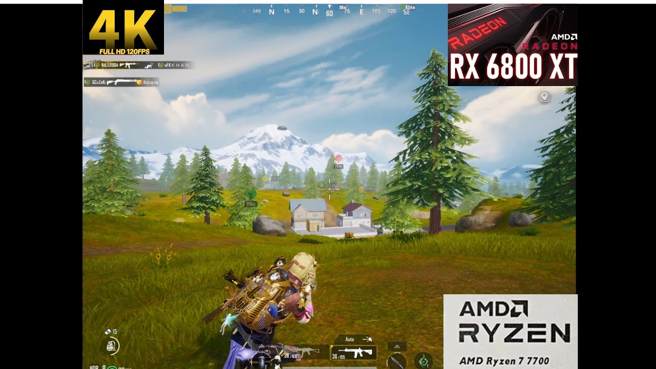 RX 6800XT + R7 7700 🔥HDR+120FPS | PUBG MOBILE EMULATOR | GAMELOOP(64 BIT)