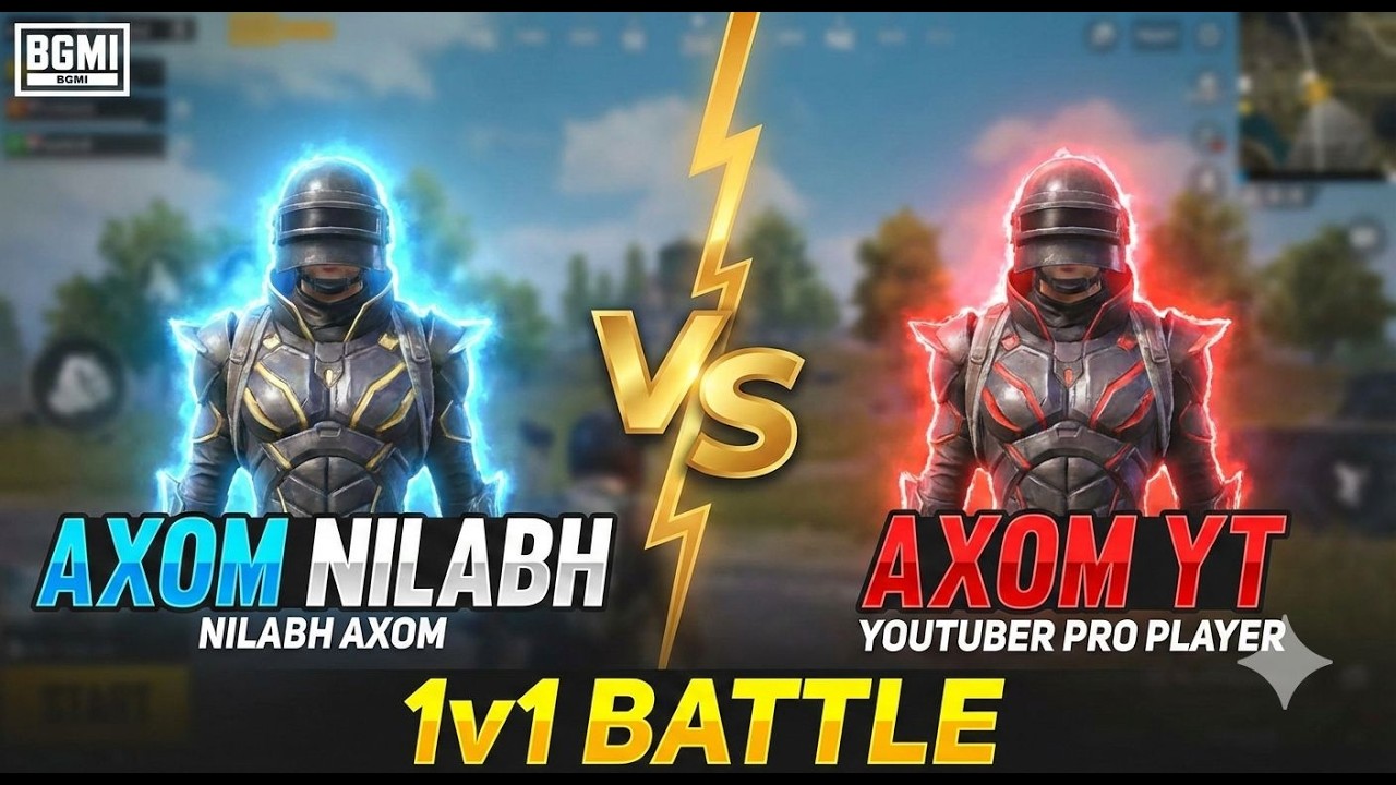 how To Improve Aim in BGMI | Headshot Only Aim & Crosshair , 1v1 tdm youtuber  vs nilabh axom