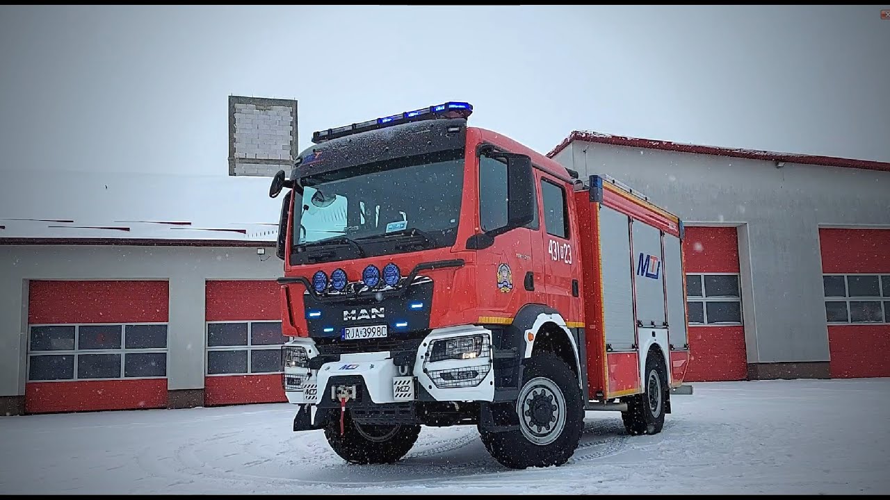 NOWY, TERENOWY MAN W JRG JAROSŁAW - 431[R]23 MAN TGM 13.290 GBA / MOTO TRUCK - STRAŻ JAROSŁAW 2022