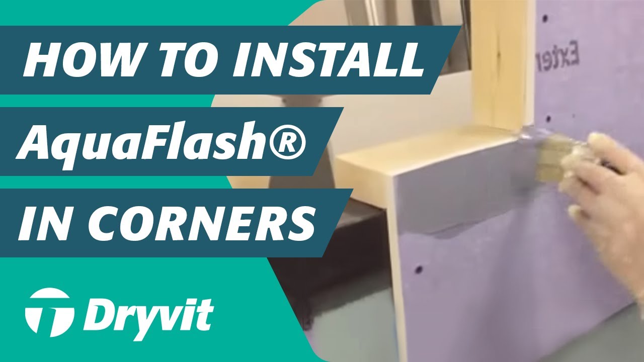 Dryvit's AquaFlash Corners Application