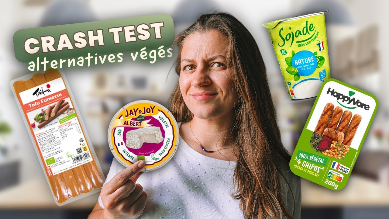 JE TESTE DES IMITATIONS VEGAN AUX PRODUITS DU QUOTIDIEN (viande, poisson pané, yaourt, fromage...)
