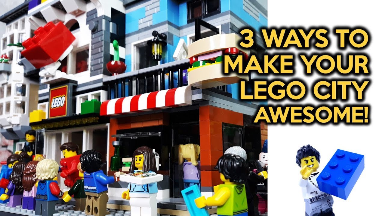 3 способа сделать ваш LEGO City потрясающим