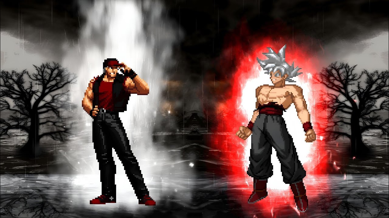 [KOF vs DBZ] Black Terry (12P) vs Evil Goku (12P)