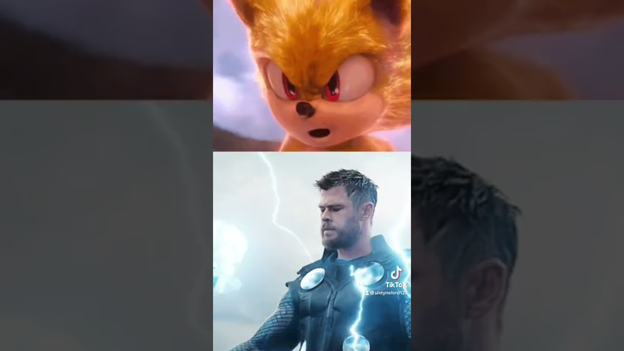 Super Sonic Vs Marvel And Dc #marvel #shorts #dc #sonic #supersonic #marvelstudios #sonicthehedgehog
