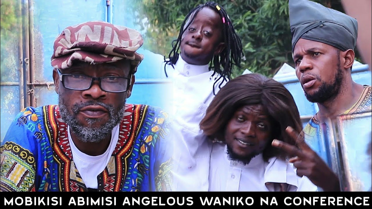 NOUVEAU GAG 2019 CONFERENCE DE PRESSE MOBIKISI ABIMISI ANGE WANIKO, AVEC vue de loin, dj, liyanza.