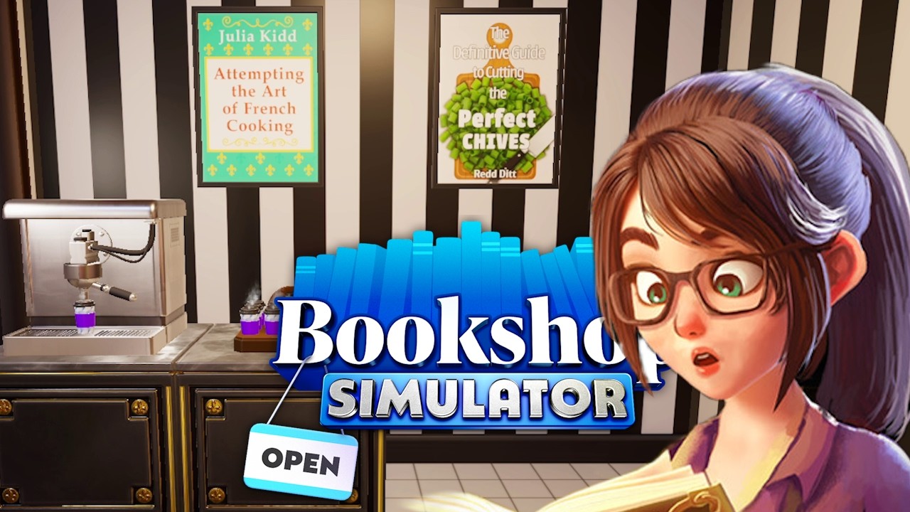 Работаю баристой Bookshop Simulator # 8