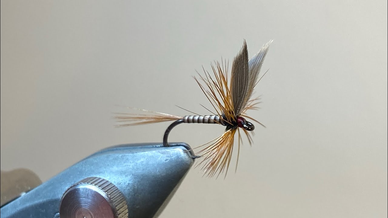 Tying the Ginger Quill winged dry fly