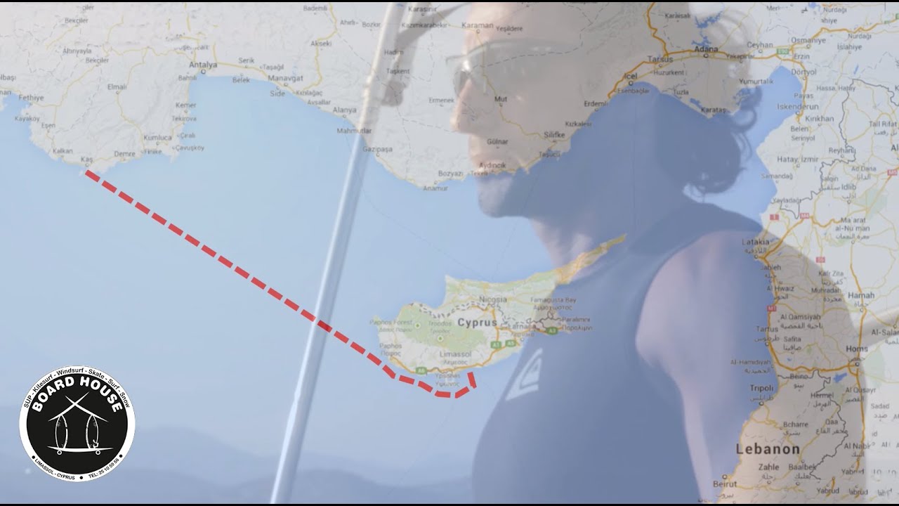 Paddling for Life, paddling for children, 2014, Cyprus SUP trailer