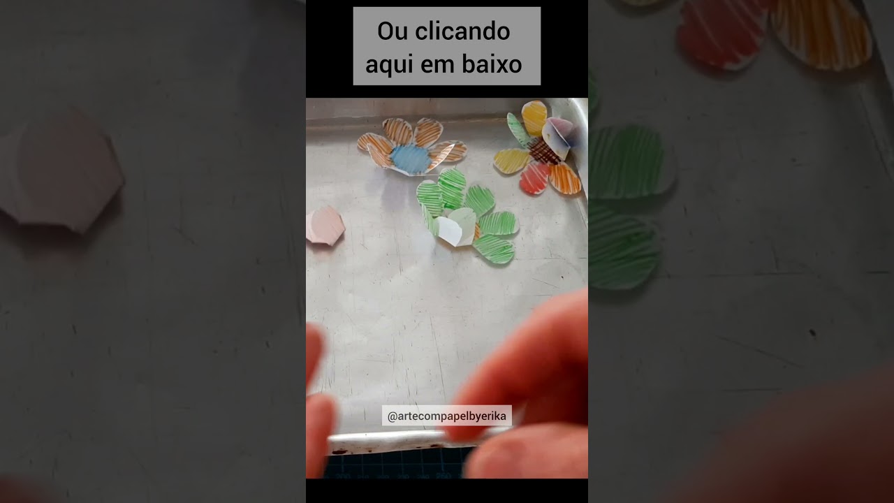 Como fazer FLOR M&Aacute;GICA de PAPEL em ORIGAMI que abre na &aacute;gua /MAGIC PAPER FLOWER  that opens in water
