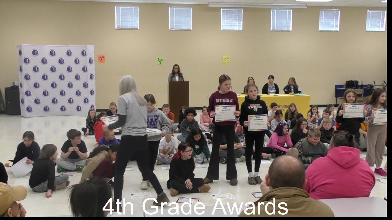 4th Grade Awards