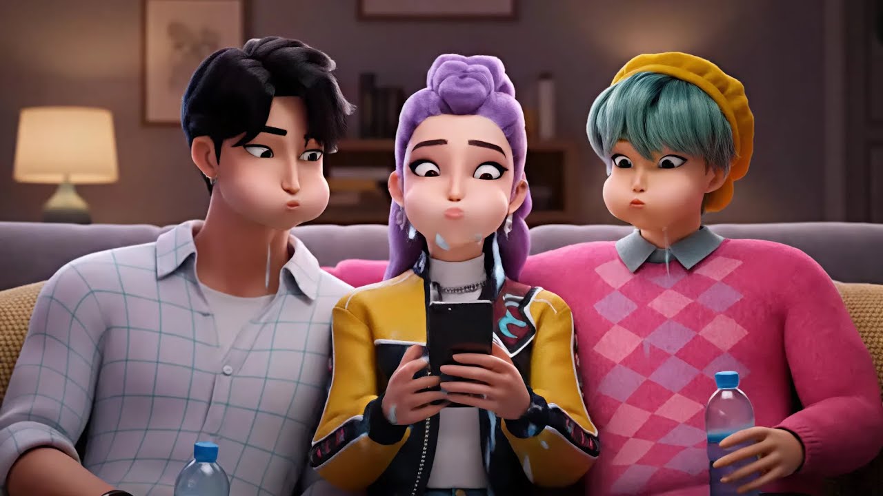 TOP 5 Funny Reaction 🤣🤣🤣 With Rumi Jinu and Baby Saja | SAJA Boys | KPOP Demon Hunters Reaction