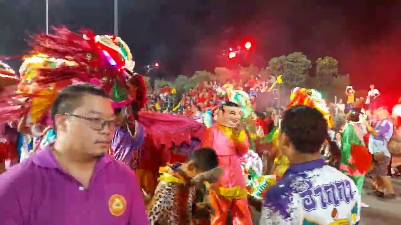 ขบวนแห่กลางคืนงานประเพณีแห่เจ้าพ่อ-เจ้าแม่ปากน้ำโพ110ปีตรุษจีนนครสวรรค์ ประจำปี 2569 ตอนที่3